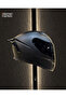 869 Matt Black Full Face Kask - 3