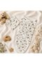 Safari printed beanie with ear flap baby swaddle