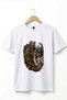 Unisex Outdoor Hunting Setter and Partridge Hunting Printed 100% Cotton Hunting Crew Neck Basic T-Shirt