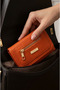 Luxury Faux Leather Women's Wallet with Multiple Card Slots and Coin Pocket
