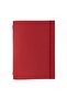 Novum Organum L Red Leather Notepad - Garance