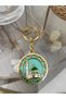 Medina Detailed Zirconium Vip Keychain & Charm