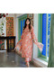 Pink Cotton Salwar Kameez & Dupatta - VRN1004 | Pink-Size:3XL-46-Inches