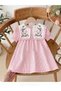 Rochie, roz - 9-12 luni - 6