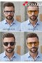 Smart Bluetooth Glasses |   Voice Translation, Music, and Phone Call |   Blue Light Protection- Clip - 3