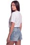 Women's Butterfly Printed Relaxed Fit T-Shirt White - 4