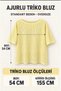 Women's Openwork Knitwear Blouse / Sweater Oversize Standard Size - 3