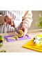 Cutting Board Bright Yellow-Lilac 2 Pieces - 3