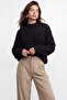 Thick knit crop sweater - 2