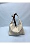 Women's Mink Knitted Textured Large Shoulder Bag Hobo Bag – Stylish Daily Bag - 2