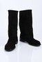 Laceless, Zipperless Genuine Leather Wide Toe Boots 340-5202 Women's Boots - 7
