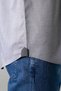Mens Slim Fit Gray Cotton Shirt Slim Fit Cotton Men's Shirt Gray - 5