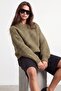 Thick knit crop sweater - 4