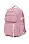 Reymond 2604 Backpack Water Repellent Imported Fabric Unisex Daily High School School Dusty Rose - 2