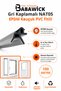 Epdm Rubber Grey Coated Oil-Resistant Retrofit Gasket 100 Meters Nat-05 Long-Life Door Window Seal