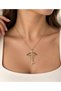 Freedom Key Necklace 316L Non-Allergic Gold Color ”Antialergic” Stylish Elegant Premium Quality - 2