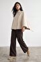 Pocketed cashmere poncho jacket - 2