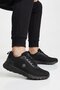 Men's Black-Black Casual Sports Shoes Lightweight Comfortable Sole Lace-Up Sneaker 26108 - 3