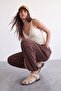 Balloon fit basic trousers - 3