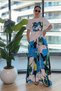 Printed Tshirt Pants Set - 2