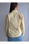 Asymmetrical Cut Buttoned Denim Jacket - 4