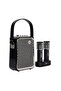 SongBird HQ 2 Portable Bluetooth Karaoke Speaker (Black) - 2