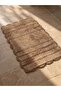 Mixed Scallop Edged Bath Mat 50X80 cm (W6)