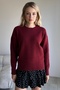 Crew Neck Raised Knitwear Sweater - 2