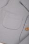 100% Cotton Baby Boy Set - Stylish 2-Piece Set with Collared Buttoned Jacket and Pants 6-24 Months - 4