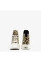 Chuck 70 Leopard Print De Luxe Squared Unisex Black Platform Sneaker - 3