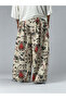 Butterfly Leg Adjustable Super Oversize Cream Men's Trousers Coc3377 - 5