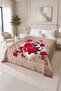 Osotto Double Layer Embossed Blanket |   220X240 cm |   4.5 kg |   Thick & Soft Crimson Royal