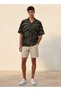 Youth Palm Print Shirt - 4