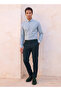 Regular Fit Striped Long Sleeves Shirt - 4