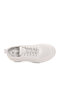 White Genuine Leather Women's Anatomical Sole Daily Sneaker Casual Walking Shoes Z204 - 4