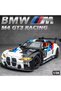 1:24 Bmw M4 Gt3 Diecast Model Car Openable Doors Bmw M4 Racing Car Modified Diecast Car - 2