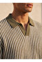 Smart Striped Polo T-shirt - 2