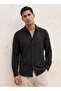 Basics Regular Fit Crinkled Textured Long Sleeves Shirt