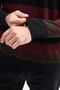 Men's Polo Neck Long Sleeve Sweatshirt - 2