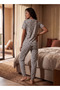 Pyjama Set Star Print T-shirt & Trousers - 3