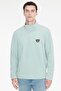 Men's Çağla Anti-Pilling, Non-Pilling, Cold-Proof, Standard Fit, Embroidered Sweatshirt Fleece - 3
