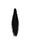 Buckle-Strapped Layered Cut Daal Ponytail / Black - 3