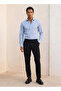 Regular Fit Textured Long Sleeves Shirt - 4