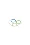 iPhone 13 Pro Compatible Colorful Camera Lens Protection Glass - Green-Yellow Bezoss - 3