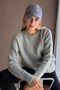 Crew Neck Raised Knitwear Sweater