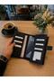 GENUINE LEATHER WITH MAGNET HAND HOLDER WALLET WITH PHONE Compartment - 5