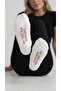 Unisex White Long Socks Quiet Club - Breathable Cotton Pack - Helps Reduce Odor Formation 4-Pack - 4