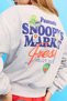 Snoopy bisiklet yaka sweatshirt - 6