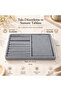Velvet Jewelry Organizer and Presentation Tray 18X24 cm – Jewelry Stand with Compartments for Rings, Necklaces, and Chains, for Jewelry Store and Home Use - 3