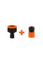 1/2 Hose Connection Adapter + 1/2-3/4 Faucet Adapter Garden Watering Set Universal